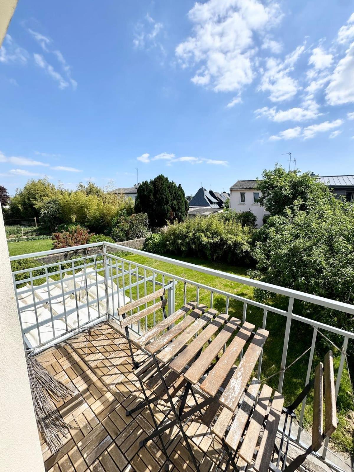 T2 - Balcon - Au Coeur Des Chenes Ploemeur Exterior foto